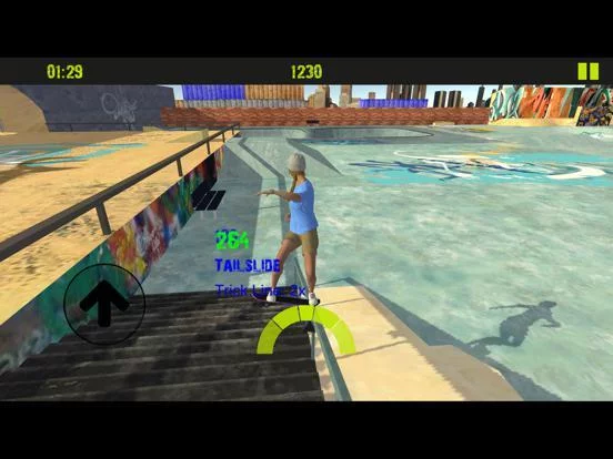 Изображение игры: Skateboard FE3D 2