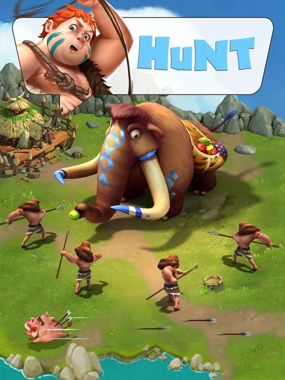 Изображение игры: Survival Mobile:10,000 BC