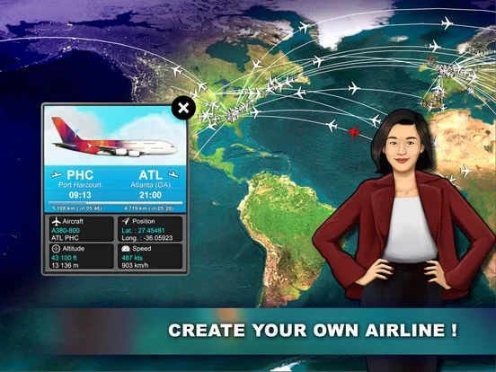 Изображение игры: Airlines Manager: Tycoon 2018
