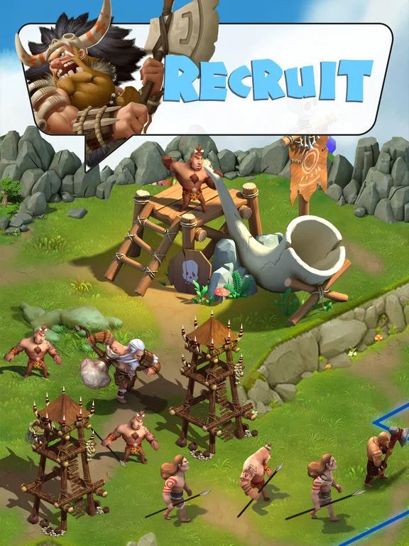 Изображение игры: Survival Mobile:10,000 BC