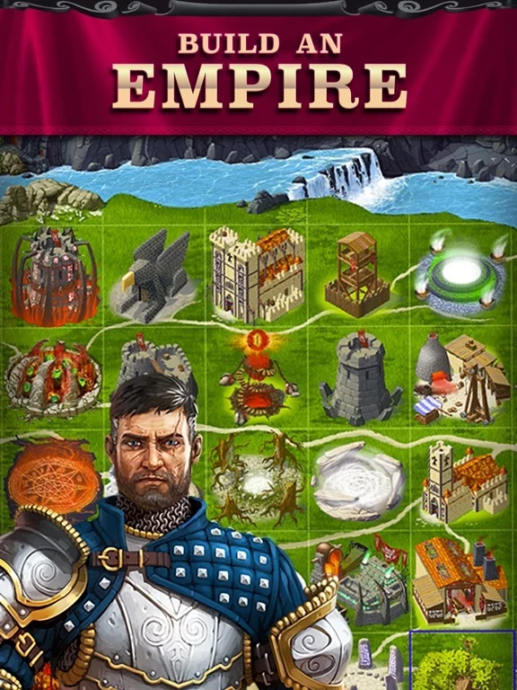 Изображение игры: Kingdoms at War: Hardcore RTS