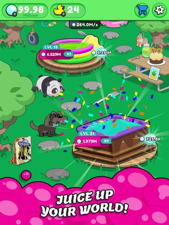 Изображение игры: Guava Juice: Tub Tapper