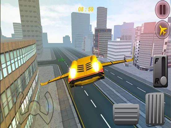 Изображение игры: Sports Car Flying Simulator