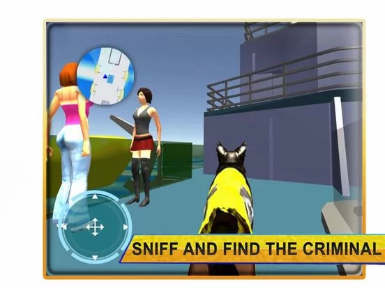 Изображение игры: Police Dog Catch Criminals Sim