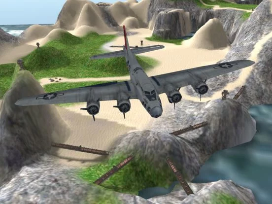 Изображение игры: War Air-plane Flight Simulator Bomber