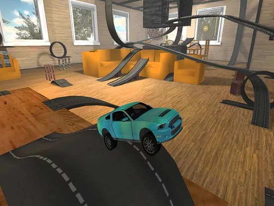 Изображение игры: Car Race Extreme Stunt Drive-r Sim-ulator