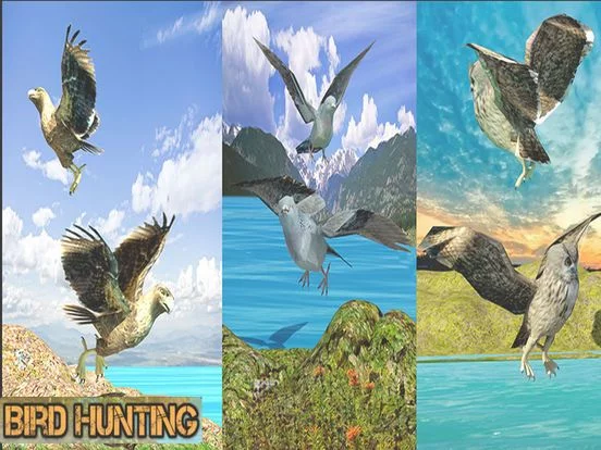Изображение игры: Birds Sniper Shooting