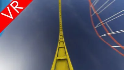 Изображение игры: VR Roller Coaster for Cardboard Virtual Reality
