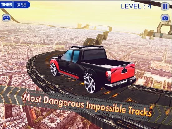 Изображение игры: Extreme Car Racing Trick Stunt
