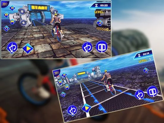 Изображение игры: Impossible Bicycle Quad Stunts