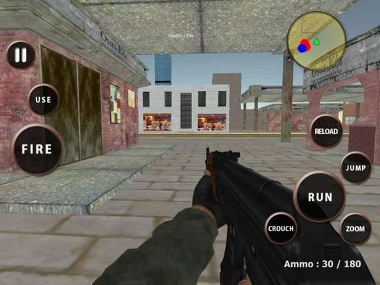 Изображение игры: SWAT Fly Car Shooting 3D
