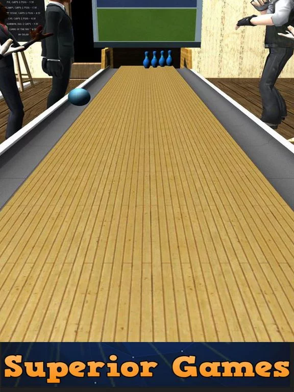 Изображение игры: Ten Pop Bowling