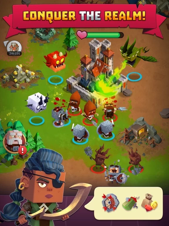Изображение игры: Kingdoms of Heckfire