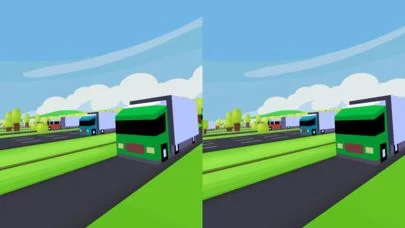 Изображение игры: VR Street Jump for Google Cardboard