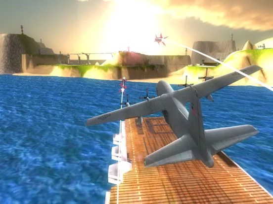 Изображение игры: Bomber Plane Simulator 3D Airplane Game