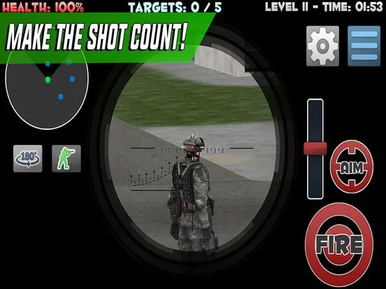 Изображение игры: Sniper Shoot-er Assassin Siege