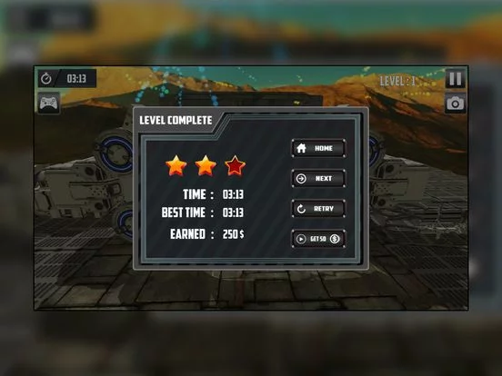 Изображение игры: 3D Impossible Monster Truck