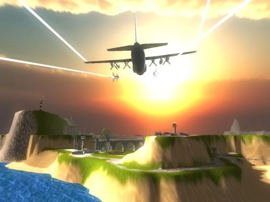 Изображение игры: Bomber Plane Simulator 3D Airplane Game