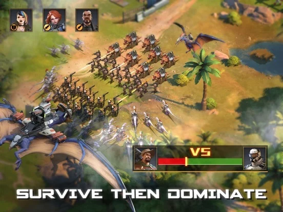 Изображение игры: Dino War: Rise of Beasts
