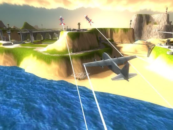 Изображение игры: Bomber Plane Simulator 3D Airplane Game