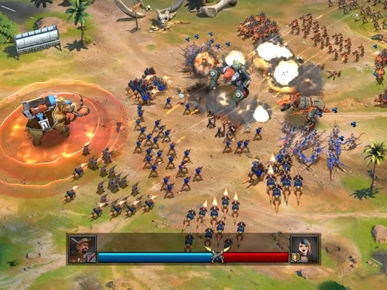 Изображение игры: Dino War: Rise of Beasts