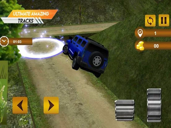 Изображение игры: Hill Climb Jeep: Racing Xtreme