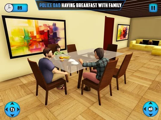 Изображение игры: Virtual American Police Family