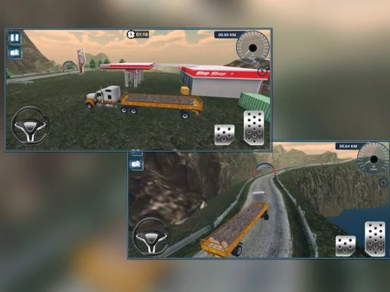 Изображение игры: Hill Climb Truck Transporter