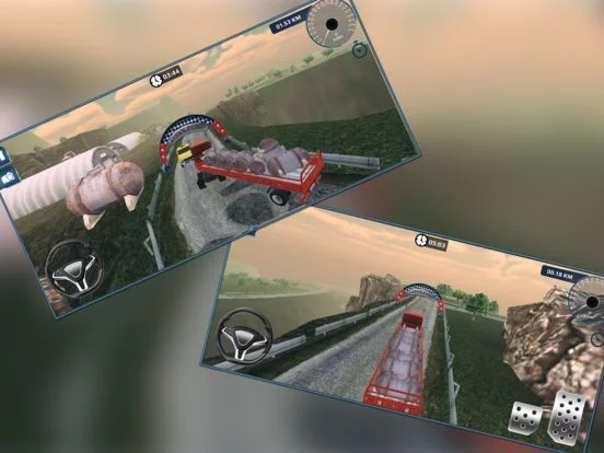 Изображение игры: Hill Climb Truck Transporter