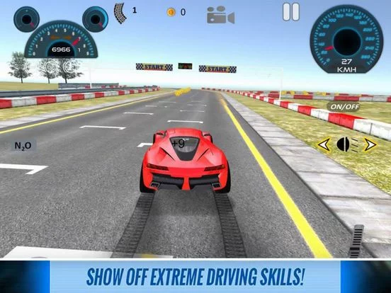 Изображение игры: Racing Car Speed Test