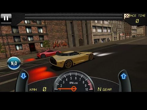 Изображение игры: Drag Extreme Racing 3d