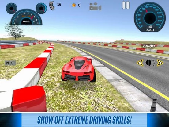 Изображение игры: Racing Car Speed Test