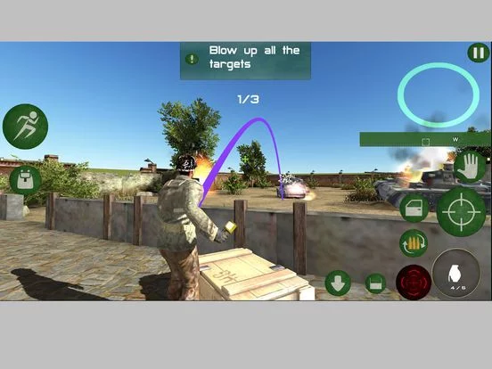 Изображение игры: Mad War Action