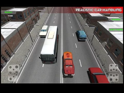 Изображение игры: Traffic Town Runner Racing
