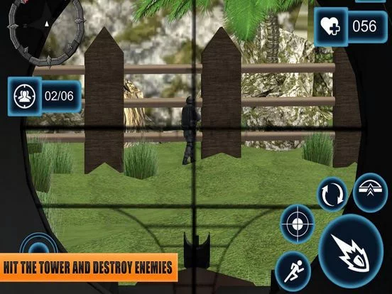 Изображение игры: Jungle Army Combat - Shooter W