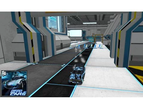 Изображение игры: Neon Battle Cars Racing