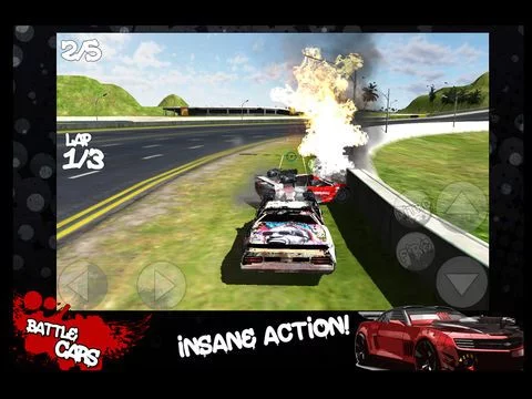 Изображение игры: Battle Cars Racing