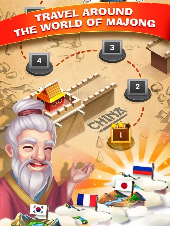 Изображение игры: Majong Classic 2 - Travel Around The World