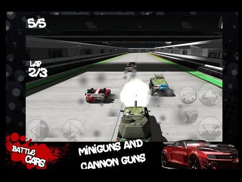 Изображение игры: Battle Cars Racing