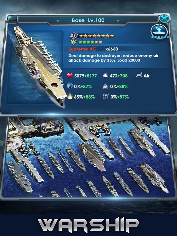 Изображение игры: War of Warship:Pacific War