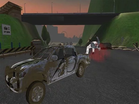 Изображение игры: Truck Driving Zombie Road Kill
