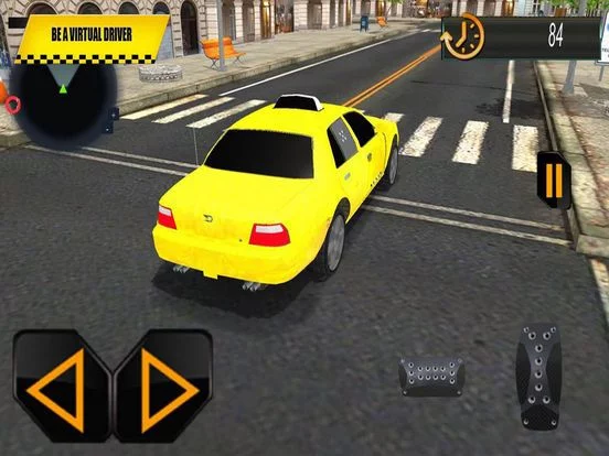 Изображение игры: Yellow Taxi: Taxi Cab Driver