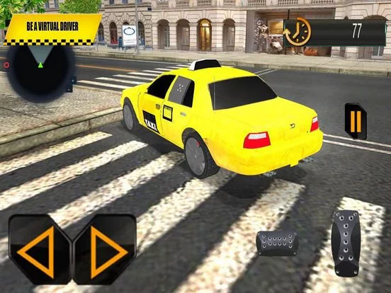 Изображение игры: Yellow Taxi: Taxi Cab Driver