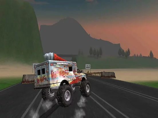 Изображение игры: Truck Driving Zombie Road Kill