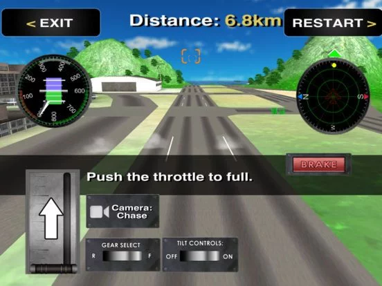 Изображение игры: Flight Sim-ulator 3D: Fly Air-Plane 2