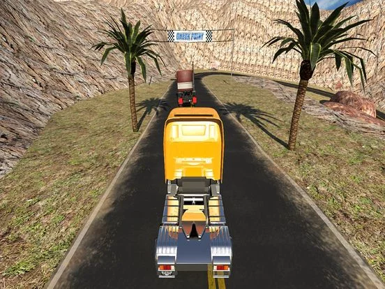 Изображение игры: Offroad Euro Truck Driver Game
