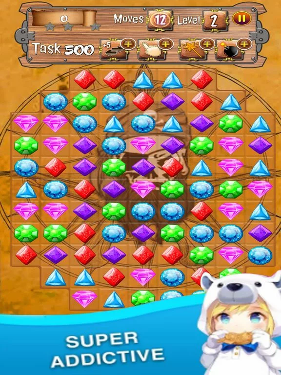 Изображение игры: Jewels Match Frenz