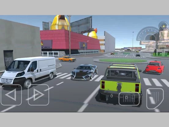 Изображение игры: Mad Taxi Simulator