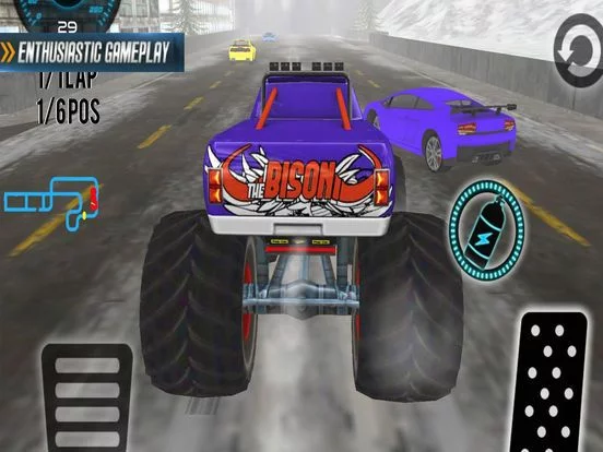 Изображение игры: Monster Truck 4X4 Racing