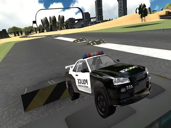 Изображение игры: City Traffic Police Car Driving